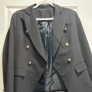 Women’s black blazer